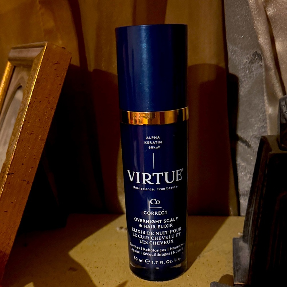 Virtue Overnight Scalp & Hair Elixir New
